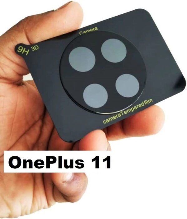 One21* Camera Lence Glass Protector For One Plus 11 (Anti Scratch Camera Lens Protector  Pack of: 1)