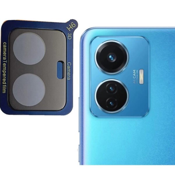 One21* Camera Lence Glass Protector For Vivo T1 44W (Anti Scratch Camera Lens Protector  Pack of: 1)