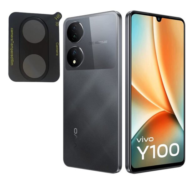 One21* Camera Lence Glass Protector For Vivo Y100 (Anti Scratch Camera Lens Protector  Pack of: 1)