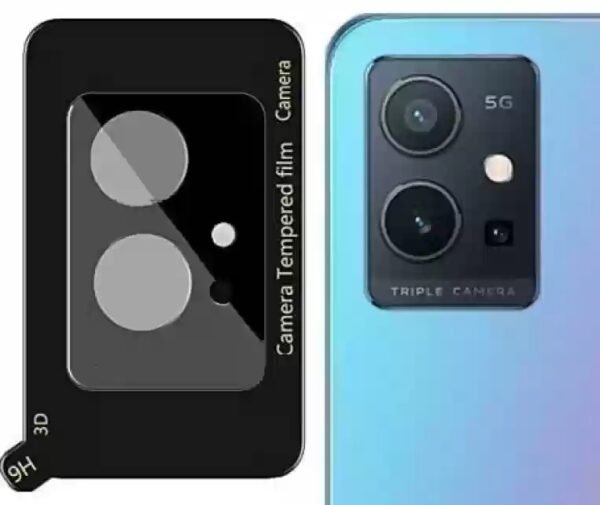 One21* Camera Lence Glass Protector For Vivo Y75 (5G) (Anti Scratch Camera Lens Protector  Pack of: 1)